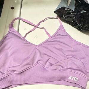 AYBL Women's Light Purple Sports Bra